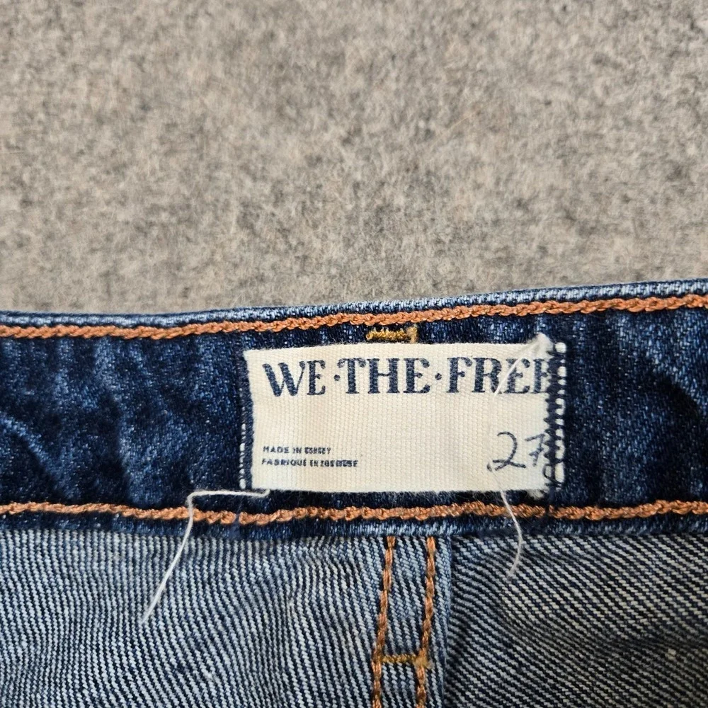 We The Free‎ People Jeans Womens 27 The Pacifica High Rise Slim Straight Leg